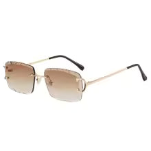 lunettes STYLE chic ( marron, doré )